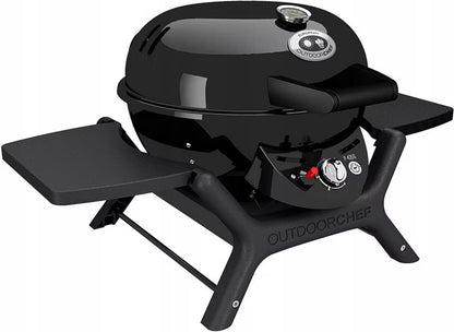 Gasgrill 4,3 kW Ø42 cm Sort