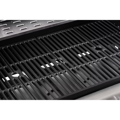 Gasgrill 4+1 Brændere 15,75 kW Sort