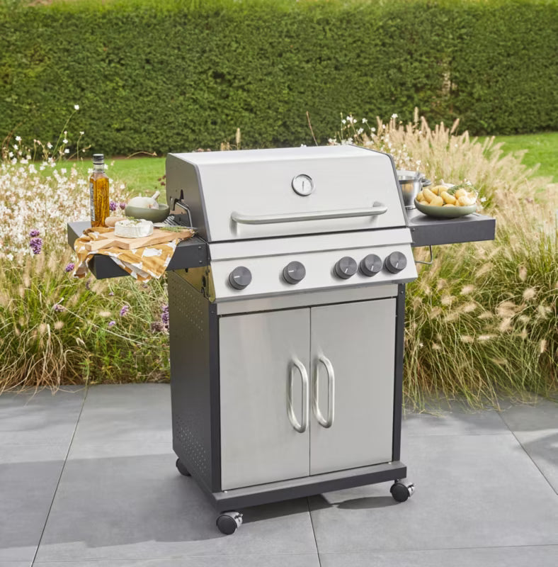 Gasgrill Amarok 4.1 4+1 Brændere Rustfrit Stål