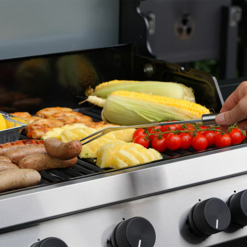 Gasgrill Amarok 4.1 4+1 Brændere Rustfrit Stål