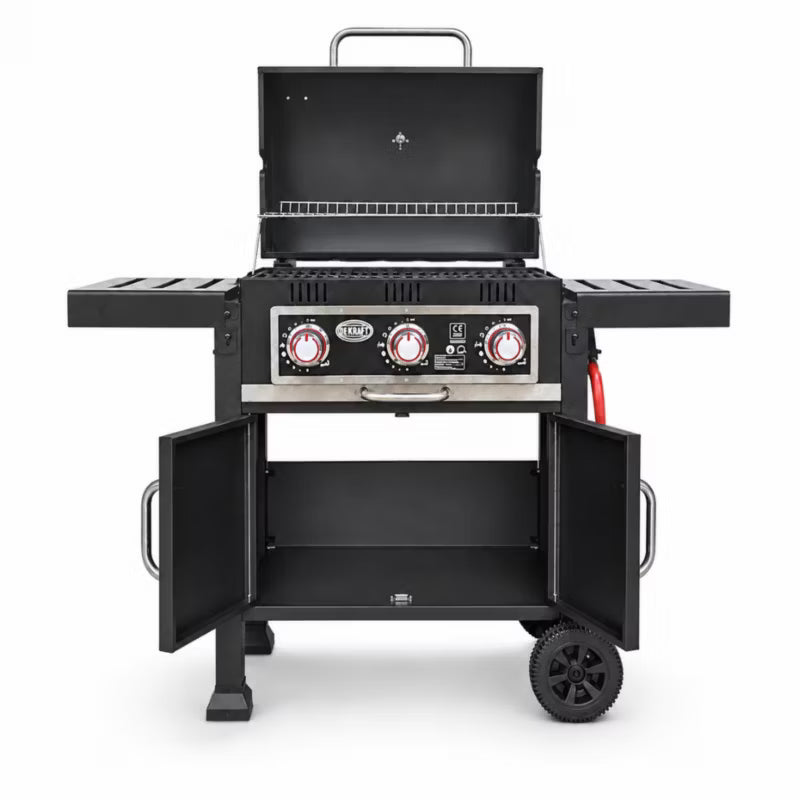 Gasgrill Angular 3.0 113,5x50 cm Sort