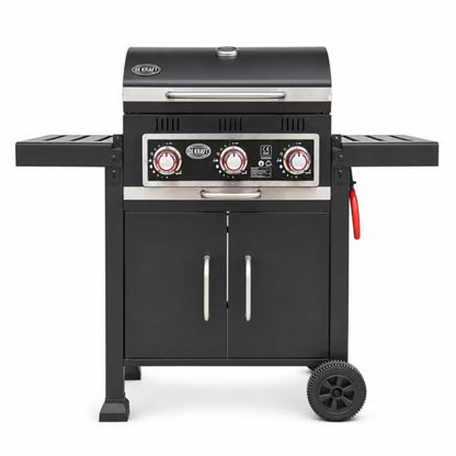 Gasgrill Angular 3.0 113,5x50 cm Sort
