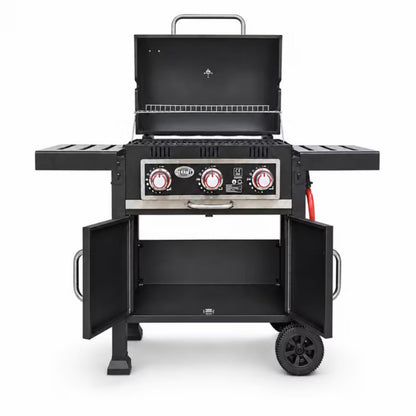 Gasgrill Angular 3.0 113,5x50 cm Sort