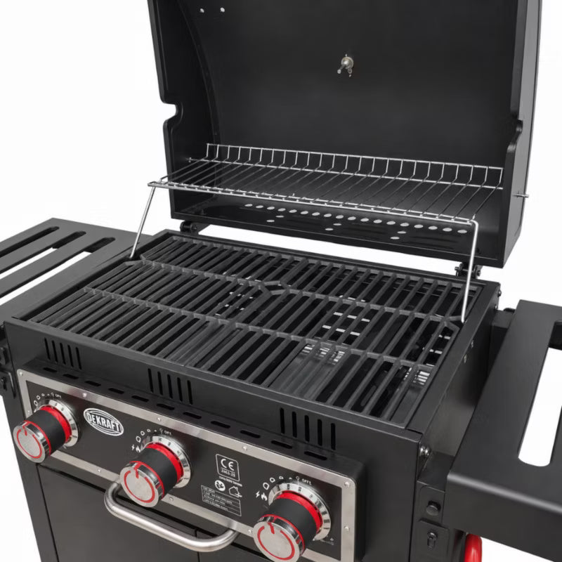 Gasgrill Angular 3.0 113,5x50 cm Sort