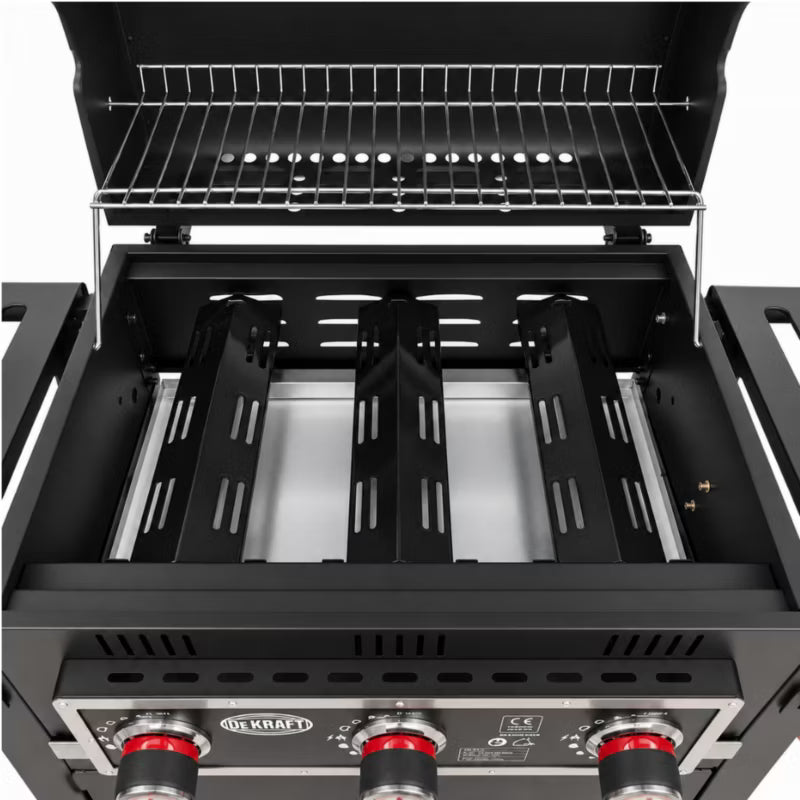 Gasgrill Angular 3.0 113,5x50 cm Sort