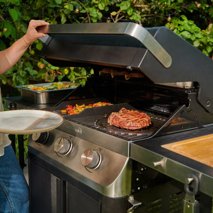Gasgrill Attaia 3 Brændere Sort