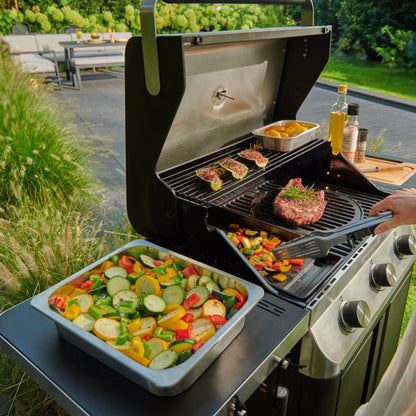Gasgrill Attaia 3 Brændere Sort