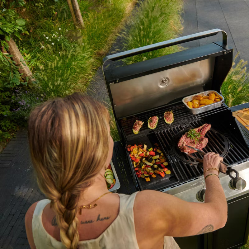 Gasgrill Attaia 3 Brændere Sort