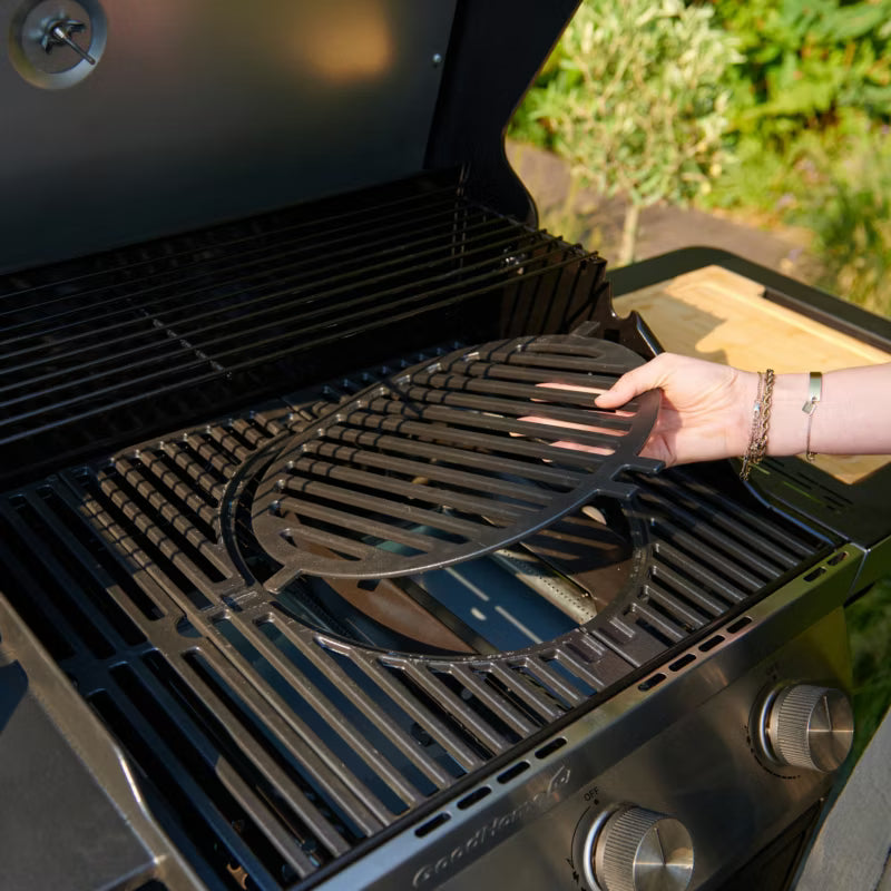 Gasgrill Attaia 3 Brændere Sort