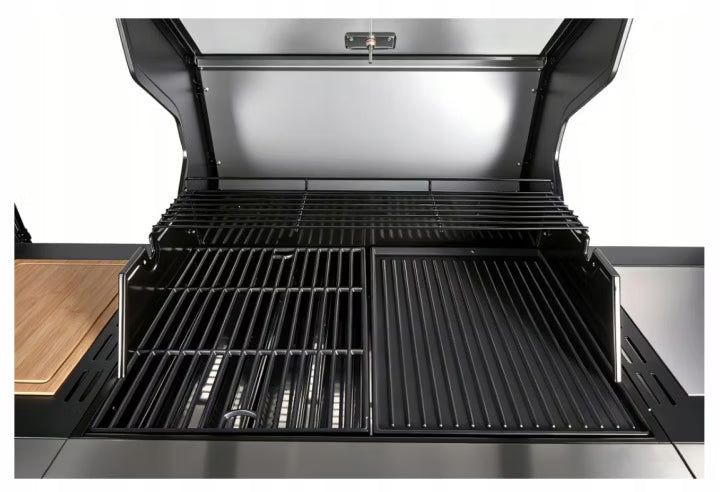Gasgrill Augusta 4+1 Udekøkken 151x58 cm Stål
