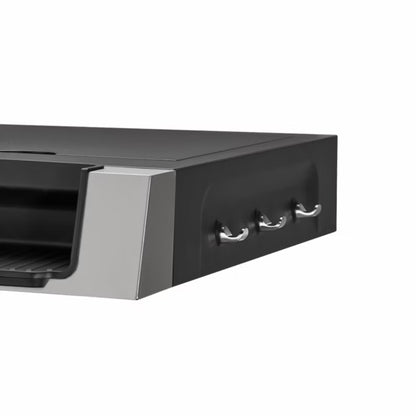 Gasgrill Boston 4 KR Turbo II 146,5x58 cm Sølv