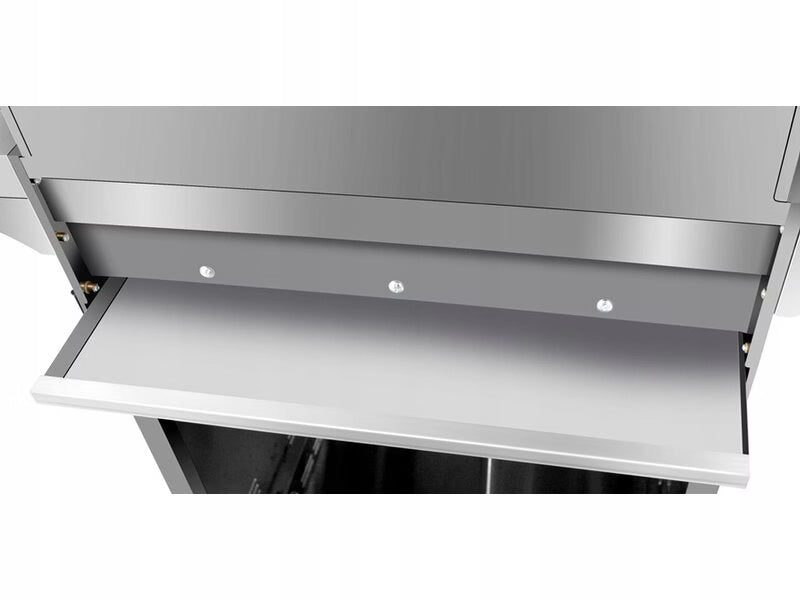 Gasgrill CINCINNATI 4+1 141x119 cm Sølv
