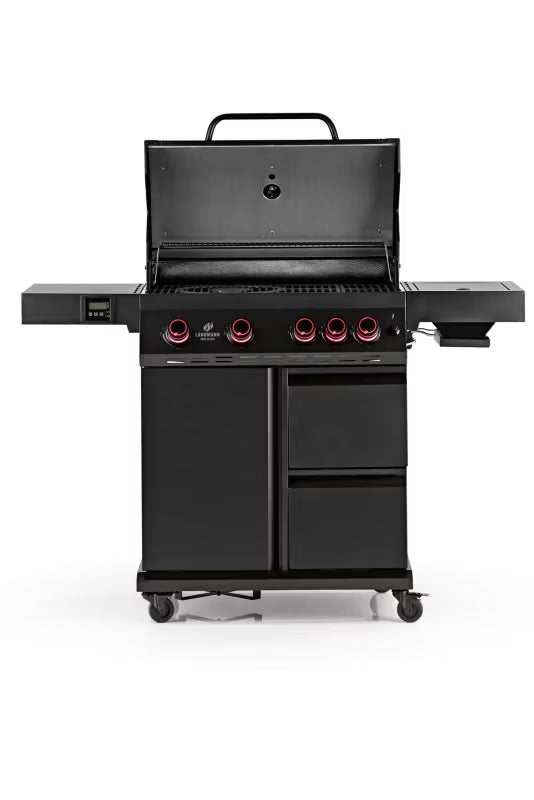 Gasgrill Cool Black 4.1 76x41 cm Sort