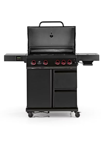 Gasgrill Cool Black 4.1 76x41 cm Sort