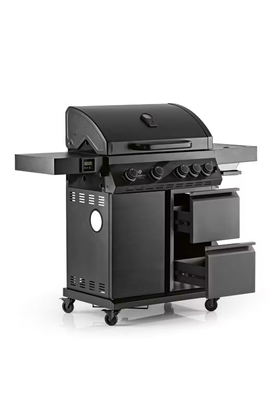 Gasgrill Cool Black 4.1 76x41 cm Sort