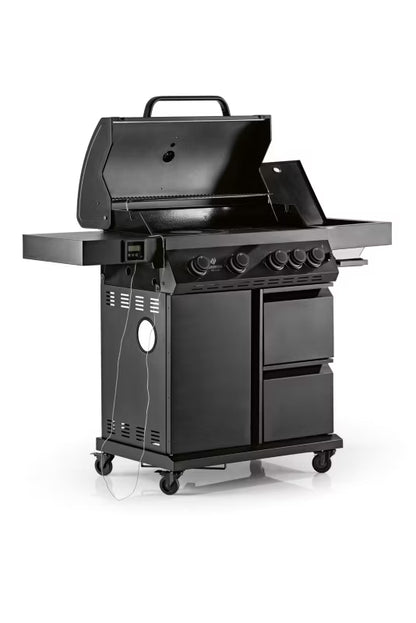 Gasgrill Cool Black 4.1 76x41 cm Sort