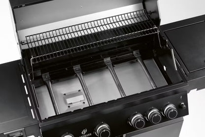 Gasgrill Cool Black 4.1 76x41 cm Sort