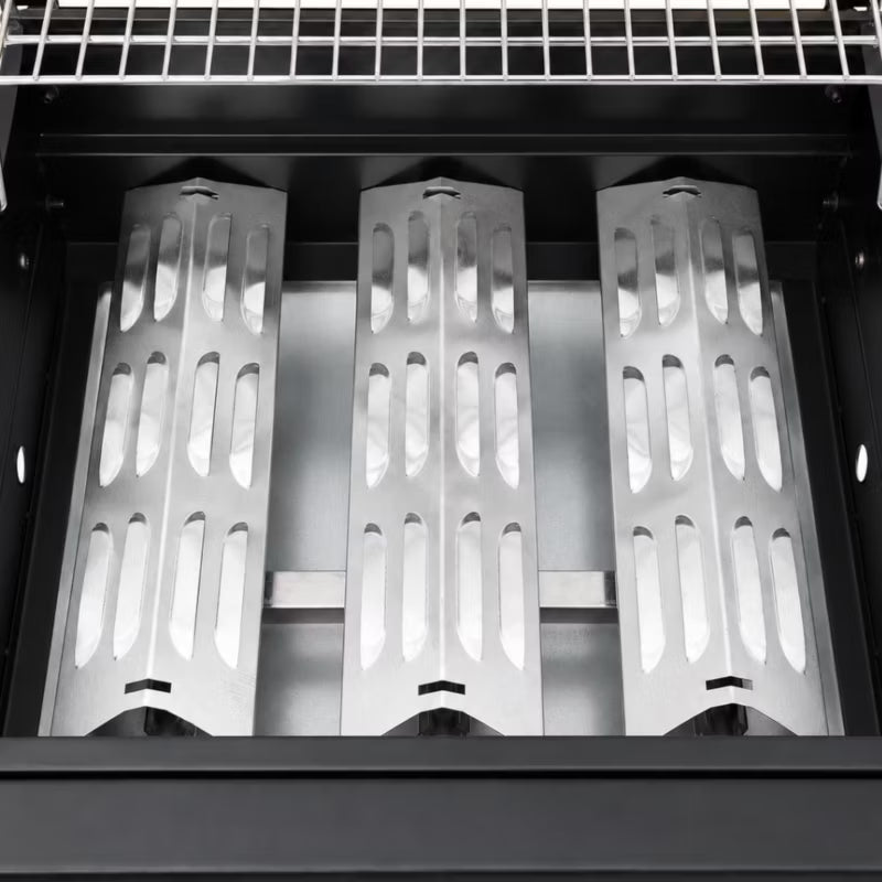 Gasgrill DE-G31 3+1 Brændere Støbejernsrist Rustfrit Stål