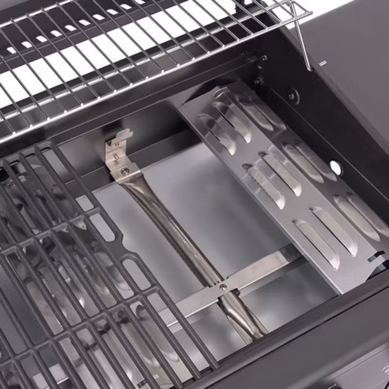 Gasgrill DE-G31 3+1 Brændere Sort Støbejernsrist