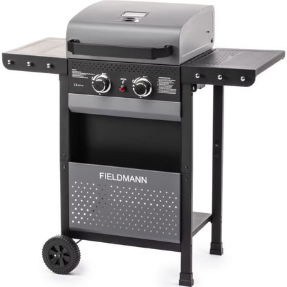 Gasgrill FZG 3000 102x55 cm Sort med 2 Brændere