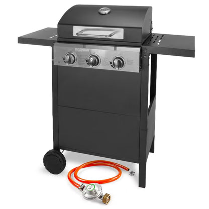 Gasgrill FZG 3003 3 Brændere Sort
