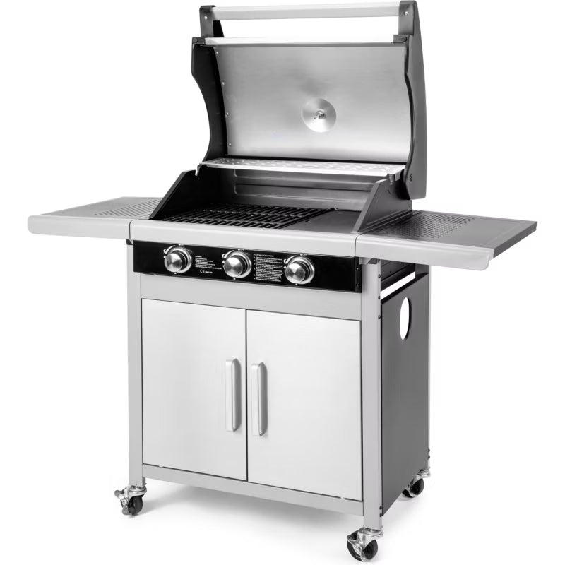 Gasgrill FZG 3005 3 Brændere Rustfrit Stål