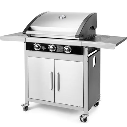 Gasgrill FZG 3005 3 Brændere Rustfrit Stål