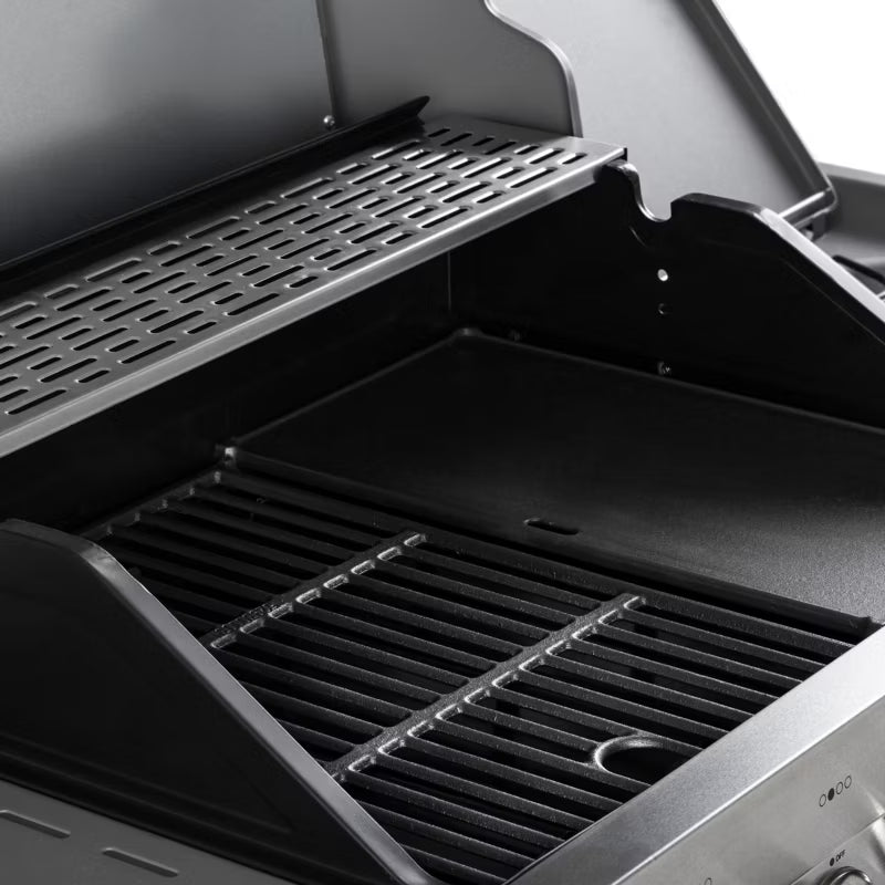 Gasgrill FZG 3008 4+1 Brændere 122x57x112 cm Rustfrit Stål Sølv