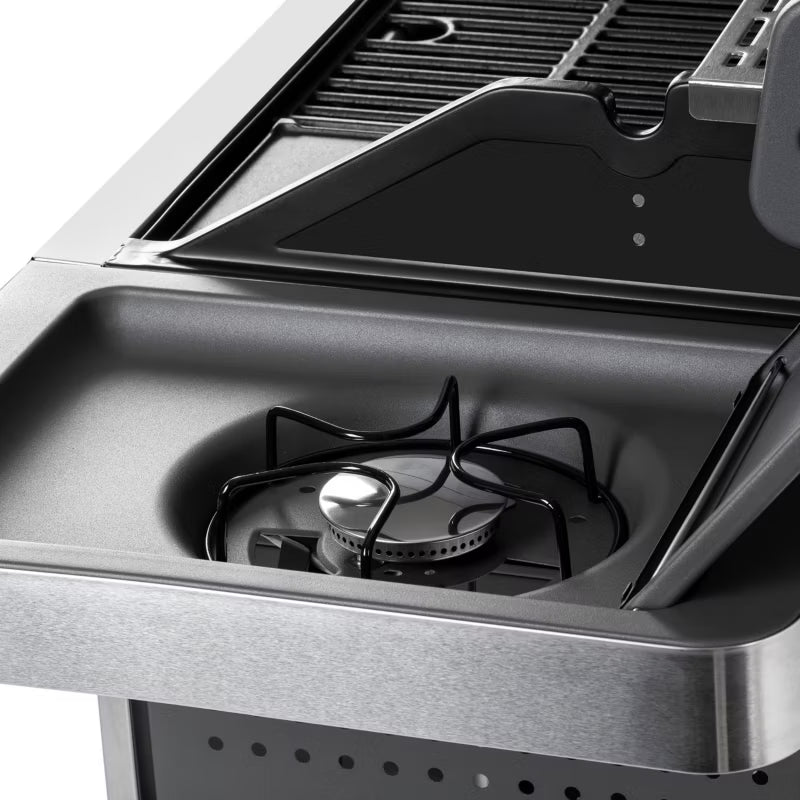 Gasgrill FZG 3008 4+1 Brændere 122x57x112 cm Rustfrit Stål Sølv
