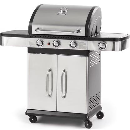 Gasgrill FZG 3011 3+1 122x57x112 cm Rustfrit Stål