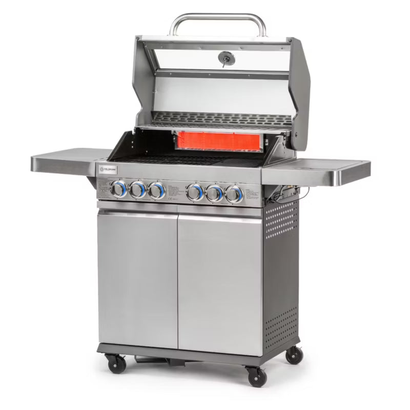 Gasgrill FZG 3025 133x57 cm Sort