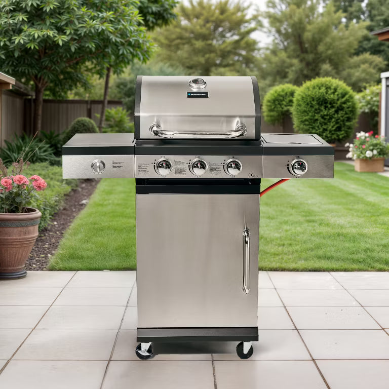 Gasgrill GG301 110x48 cm Rustfrit Stål