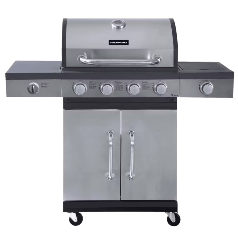 Gasgrill GG401 4+1 Brændere Rustfrit Stål