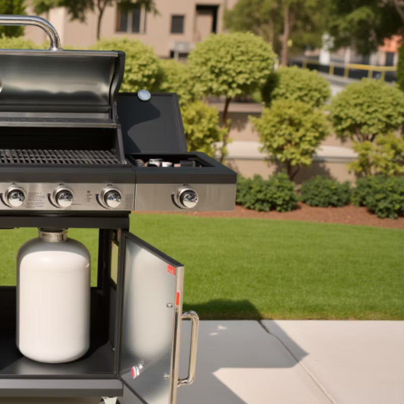 Gasgrill GG401 4+1 Brændere Rustfrit Stål