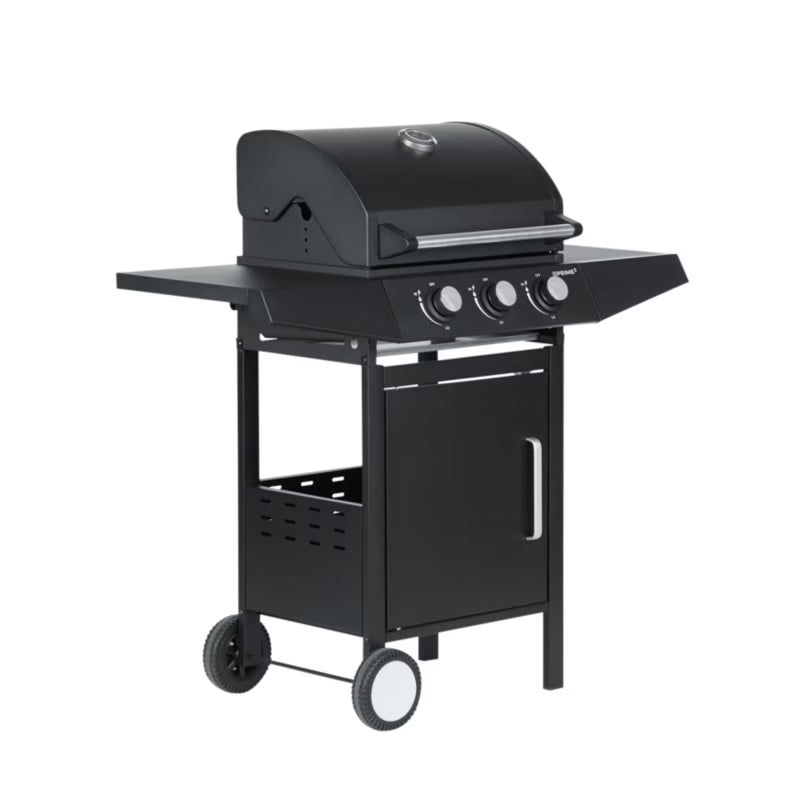 Gasgrill GGG31 3 Brændere Sort