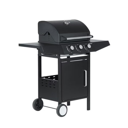 Gasgrill GGG31 3 Brændere Sort