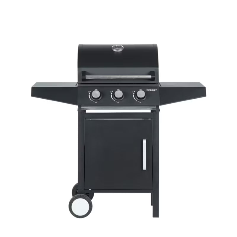 Gasgrill GGG31 3 Brændere Sort