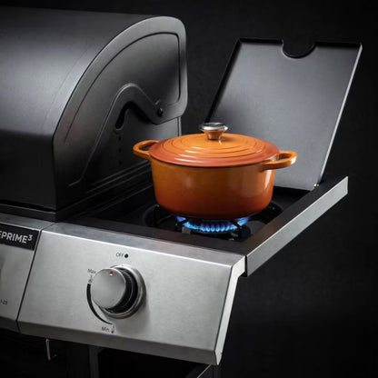 Gasgrill GGG42 4+1 Brændere Støbejernsrist Sort