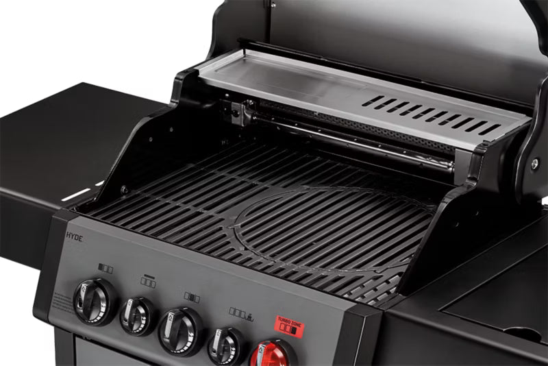 Gasgrill Hyde 3 SIKR Turbo 126x56 cm Sølv