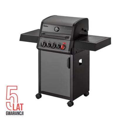 Gasgrill Hyde 3 SIKR Turbo 126x56 cm Sølv