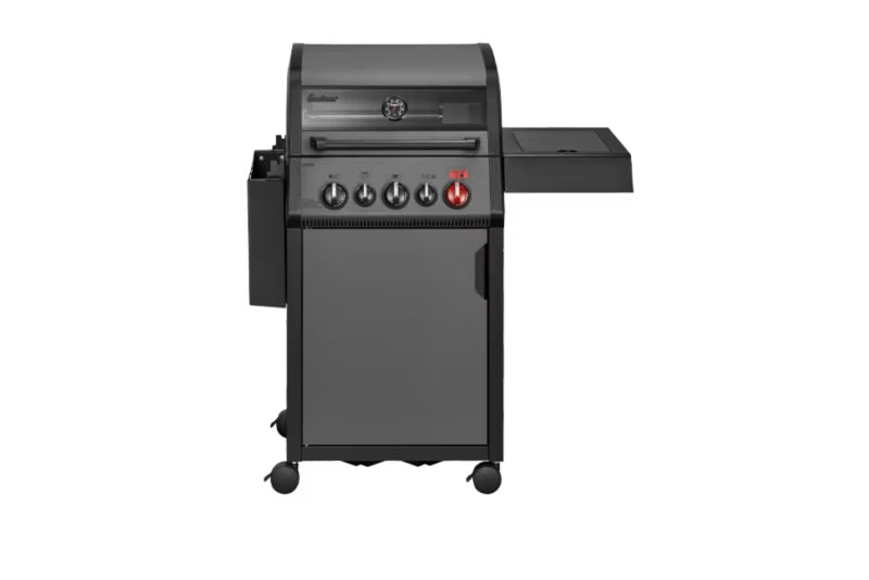 Gasgrill Hyde 3 SIKR Turbo 126x56 cm Sølv