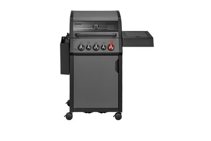 Gasgrill Hyde 3 SIKR Turbo 126x56 cm Sølv