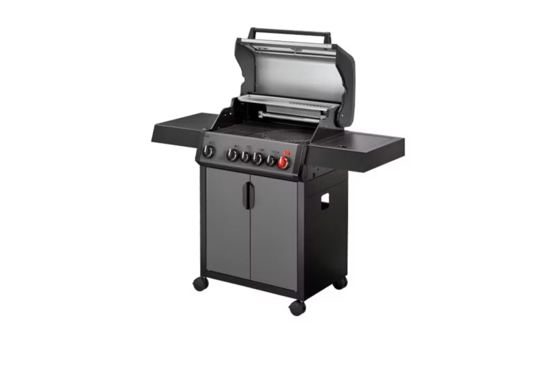 Gasgrill Hyde 4 SIKR Turbo 135,5 cm Sølv