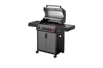 Gasgrill Hyde 4 SIKR Turbo 135,5 cm Sølv