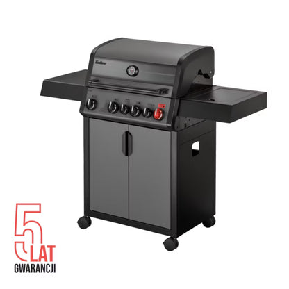 Gasgrill Hyde 4 SIKR Turbo 135,5 cm Sølv