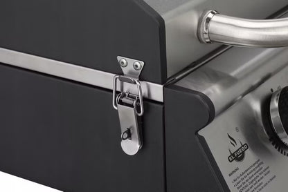 Gasgrill Jesolo Bordmodel 47,5x43,5 cm Sølv