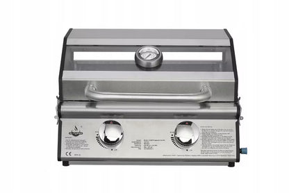 Gasgrill Jesolo Bordmodel 47,5x43,5 cm Sølv