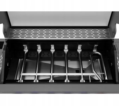 Gasgrill KEY WEST 6+1 150,5x116,5 cm Sort 22 kW