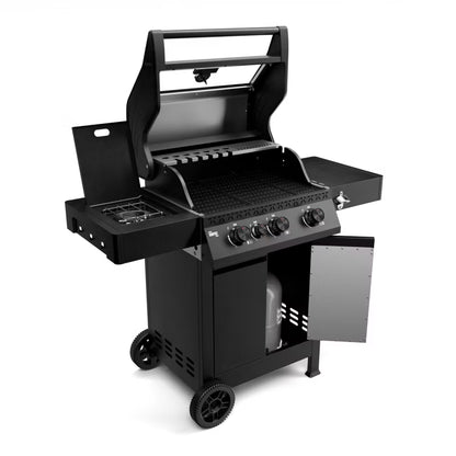 Gasgrill KK-C/B 133x61 cm Sort 15,5 kW