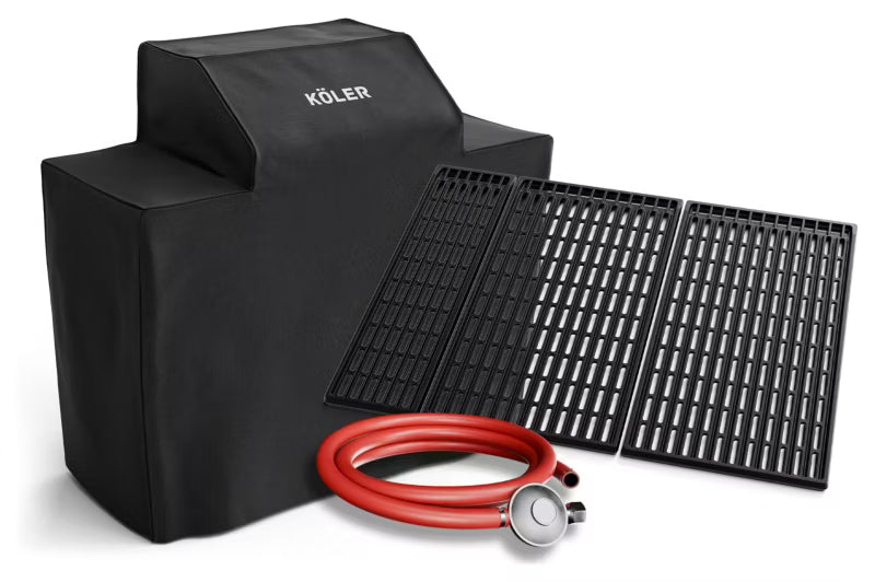 Gasgrill KK-C/B 133x61 cm Sort 15,5 kW